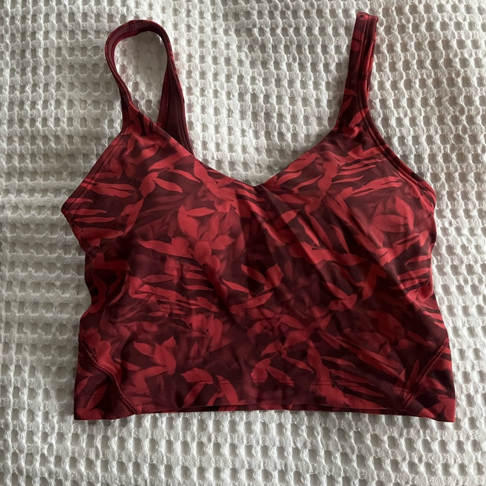 Lululemon align crop tank size 4